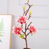 1PCS Chinese Simple Fake Flower Decoration, High Simulation Gradient Perfume, Lotus Magnolia Flower ornament