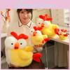 Adorable Cartoon Chicken Plush Toy Cuddle Buddy For Kids Birthday Gift Soft And Funny