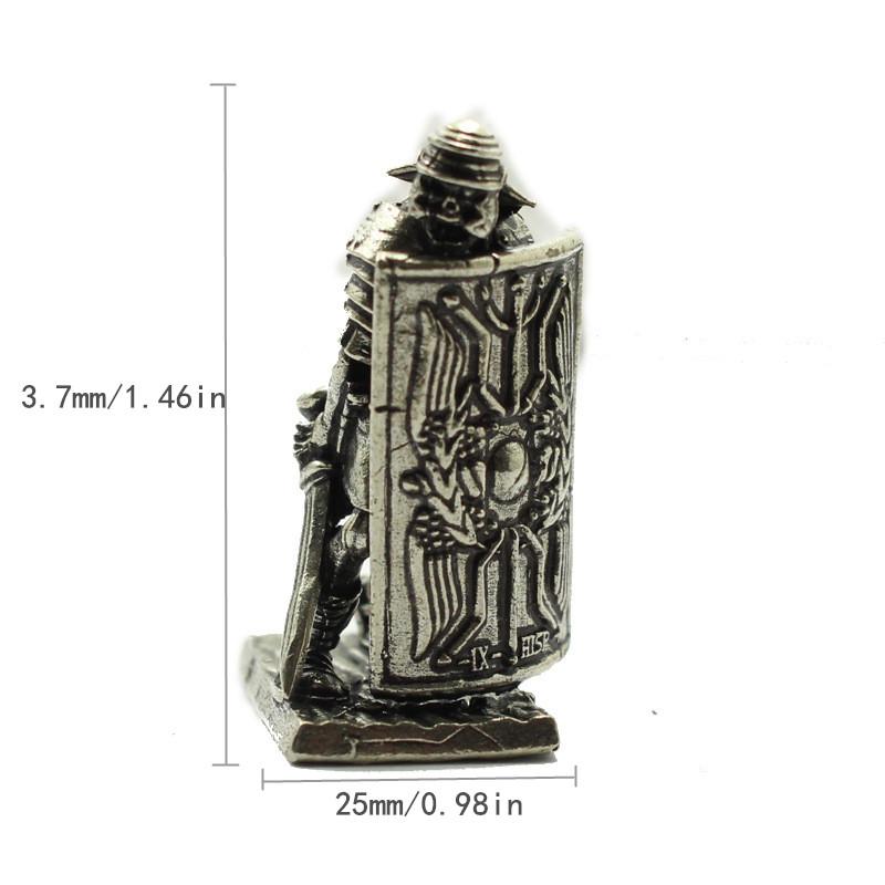 Ornamente Metal Cupru De Birou Figurină Model Soldat Legiune Romană Arcaș Decorațiuni Militare Medievale