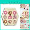 Elegant Wooden Donut Wall Display Stand For Wedding And Birthday Parties