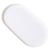 Plastic Oval Serving Tray Kitchen Fruit Dessert Tray Multifunction Food Plate Organizer Desktop Cosmetic Jewelry Tray