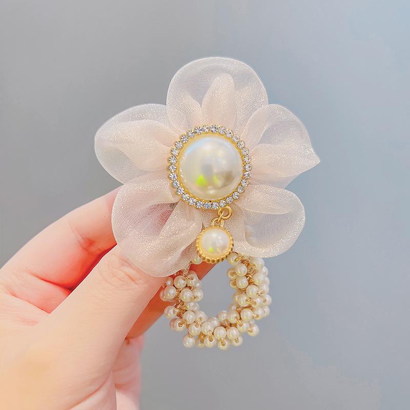 

Жемчужные резинки для волос «Принцесса» для девочек - Аксессуары для пучка и хвостика в корейском стиле