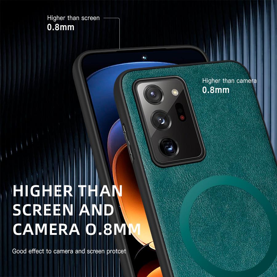 Etui na Samsung Galaxy Note 20 Ultra Skórzany tylny pokrowiec Etui na telefon Galaxy Note20 Dla Samsunga Note 10 Plus Note10 Luksusowy pokrowiec