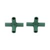 Plastic Structure Connectors Green Outdoor Garden Greenhouse Pole Joints Adapter Repairing  Building Greenhouses Tools