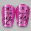 Electroplated Football Shin Guards with Plug-In Board for Protection