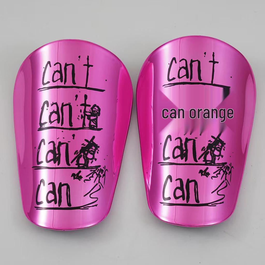 Electroplated Football Shin Guards with Plug-In Board for Protection