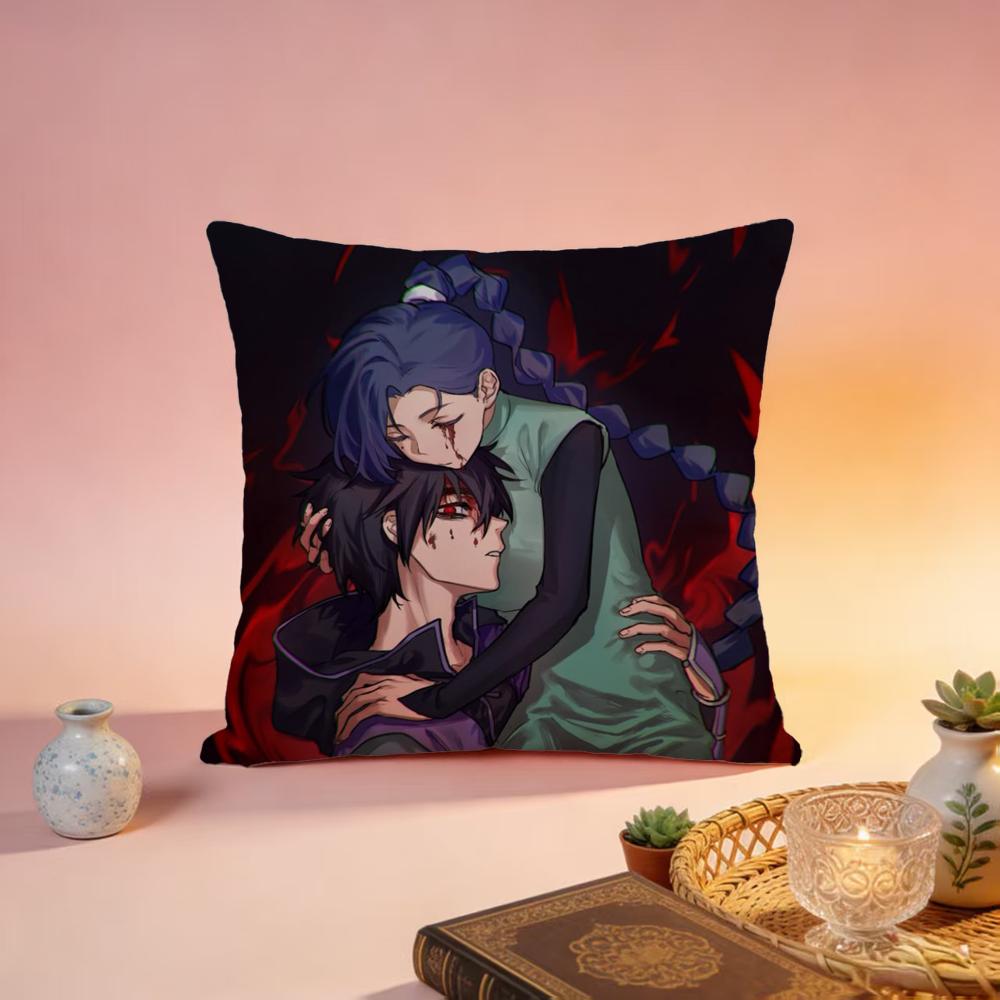 Hot SScissor Sevenes Cushion Cover Premium SkinFriendly Pillow Case MultiPurpose for Home Office Travel