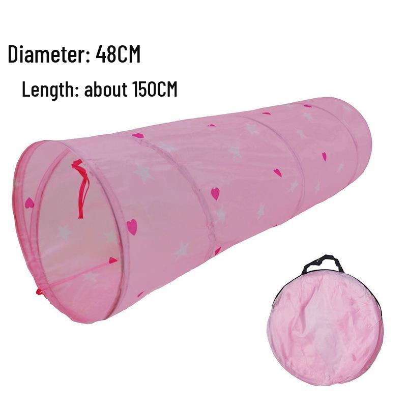 Sunshine Rainbow Children's Crawling Tunnel - Sensory Integration Training Tent for Infants and Toddlers