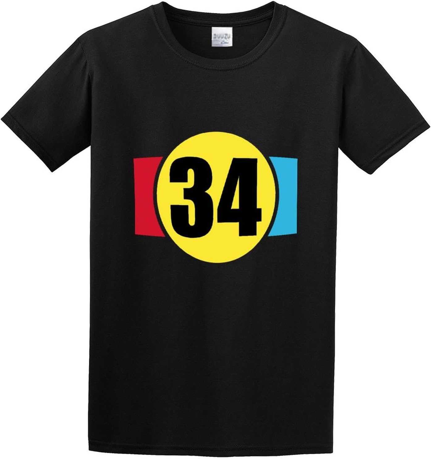 Kevin Schwantz Numero 34 Biker Unisex Short-Sleeve T-Shirts Black 3XL чёрный