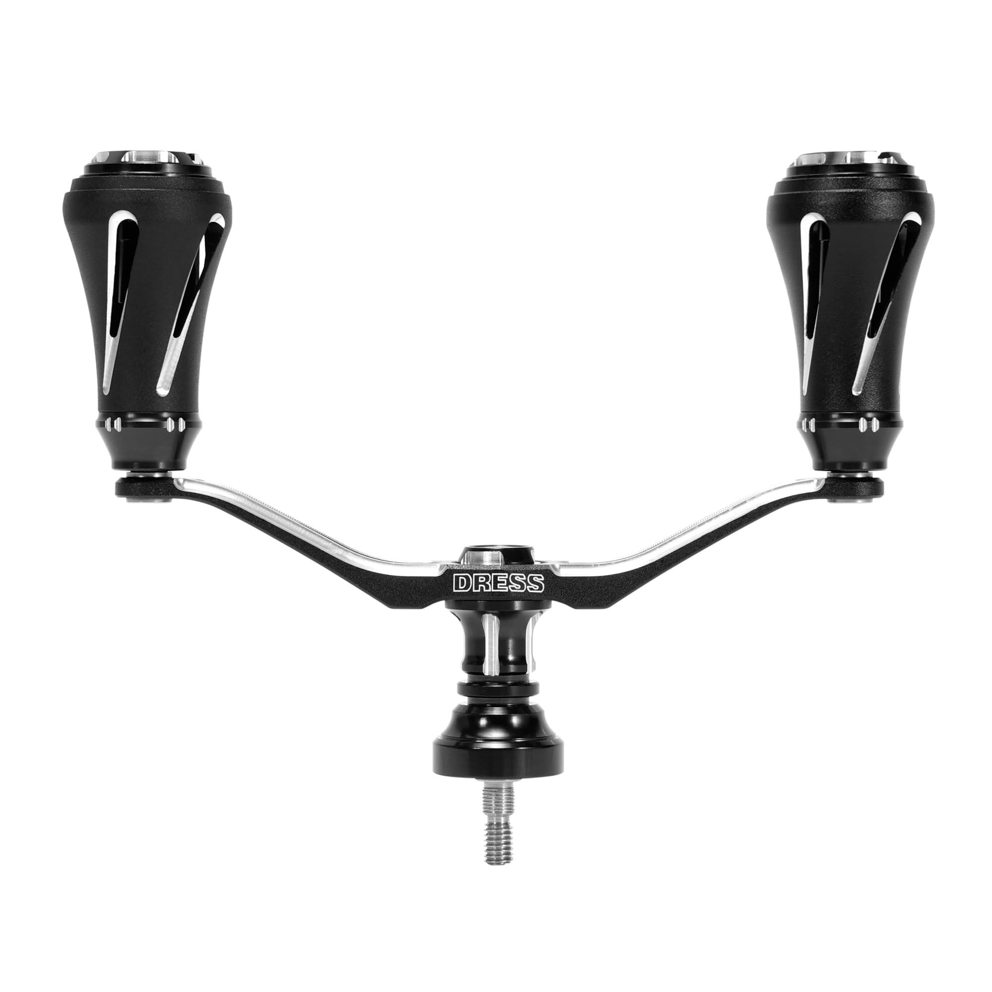 

[DRESS] Custom Handle W Vertex EVO For Spinning SHIMANO 100mm Graphite Black Shimano Fishing Reel Custom Lightweight Sturdy For Left and Right Use