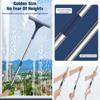 2 in 1 Window Mop With Silicone Scraper Window Cleaner Window Mesh Squeegee Brush  Bathroom Floor