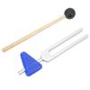 Yoga Tuning Accurate 528Hz Vibration Stress Relief Lightweight Portable Fork Tuning Fork Kit for Yoga Meditation 528Hz