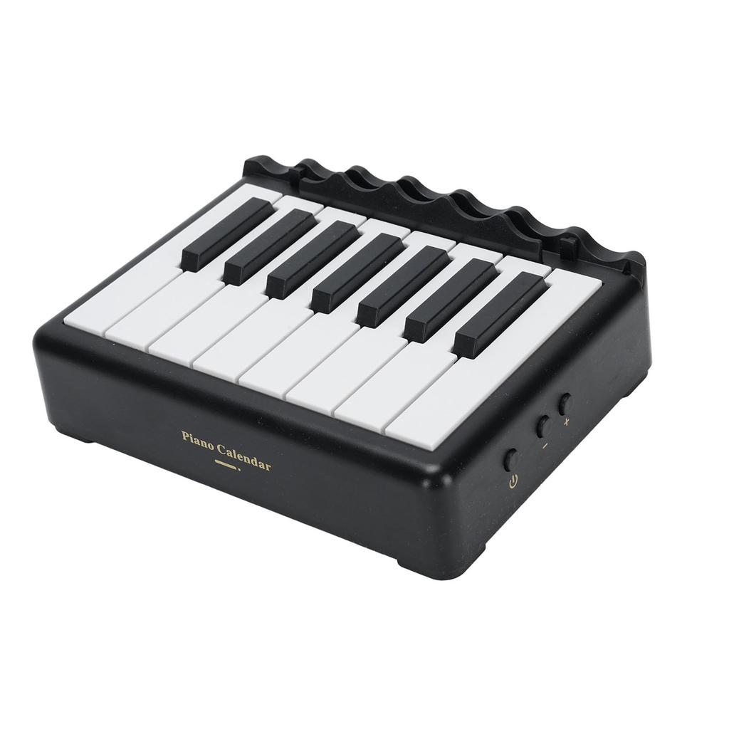 Piano Calendar 2025 Miniature Piano Desk Calendar Playable Piano Desk Calendar for