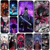 Sasuke Madaras Narutos Uchiha Itachi for Motorola Moto Edge 50 30 One Fusion 40 Neo Ultra Pro 20 Lite G50 G85 E15 E14 Phone Case