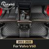 For Volvo V60 2011-2025 2024 Car Floor Mat Automobile Carpet Cover Interior Accessories Protective