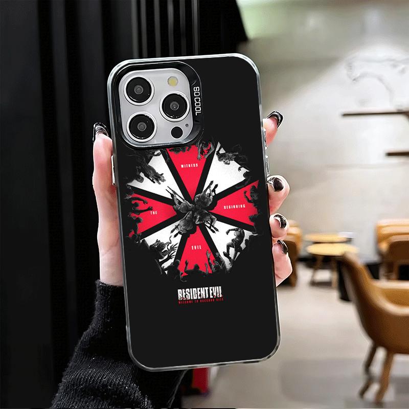 R-Resident-Evil Game Soft Phone Case for iPhone 15 16 17 Pro Max 17Air 16E 14 Plus 13 12 Mini Shockproof Cover Back Shell
