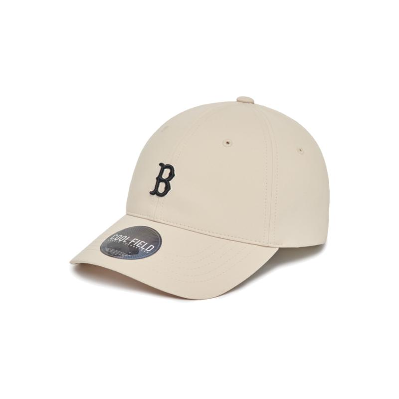 MLB Polyester Baseball Caps Unisex Beige Fashion 3ACPCF13N-43BGL F