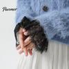 False Sleeves for Cardigans Lace Fake Cuffs Women, Detachable Elastic Wrist Cuffs, Layering Accessories Women Elegant Accessory Sweaters And