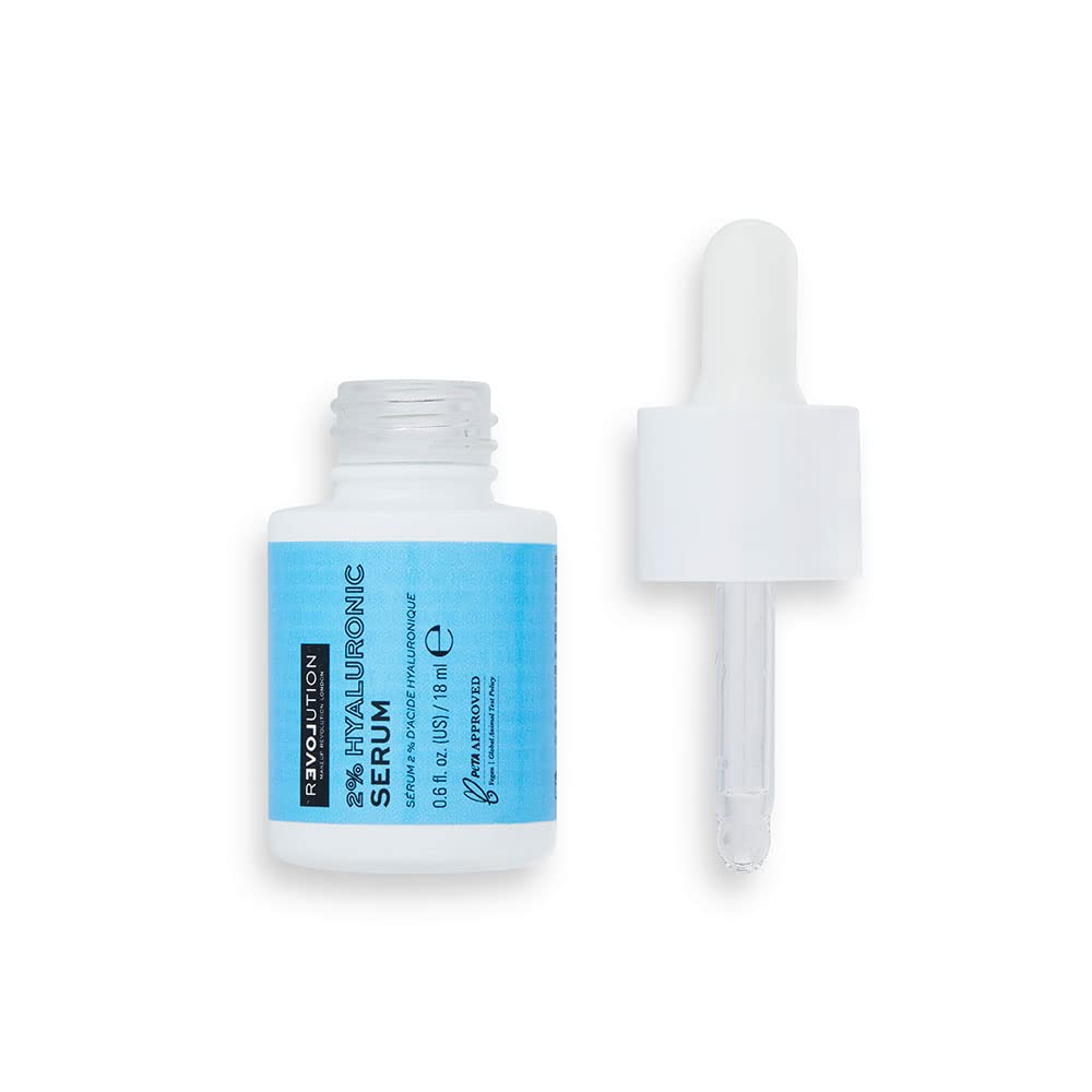 Relove By Revolution 2% Hydrating Hyaluronic Acid Serum For Silky Soft and Healthier looking Skin
