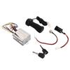 24V 350W Two Speed Controller Electric Door Lock Throttle Handle Charging Port Aviation Head Kit Electric Bike Conversion Kit