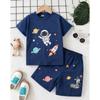 Children's Short-sleeved Two-piece Set