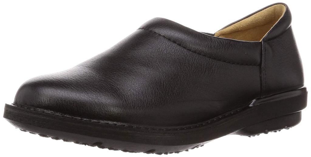 Moonstar SL 01 Wide Casual Size 3E Slip-On Women's Slip-On, Black, 22.0 cm,