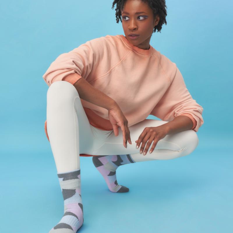 

SoxOverWhatever SOXOW Camo Flower Lilac [M] Quarter M(240-270mm)