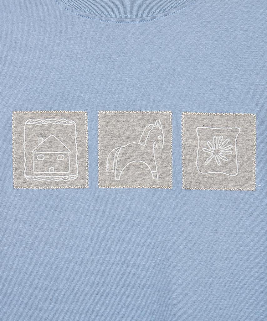 Dandel Dd Horse Gallery Tee (Sky Blue)