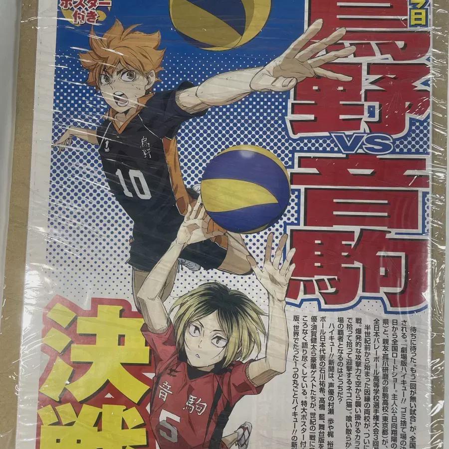 

Газета Haikyu 3 Showdown Japan