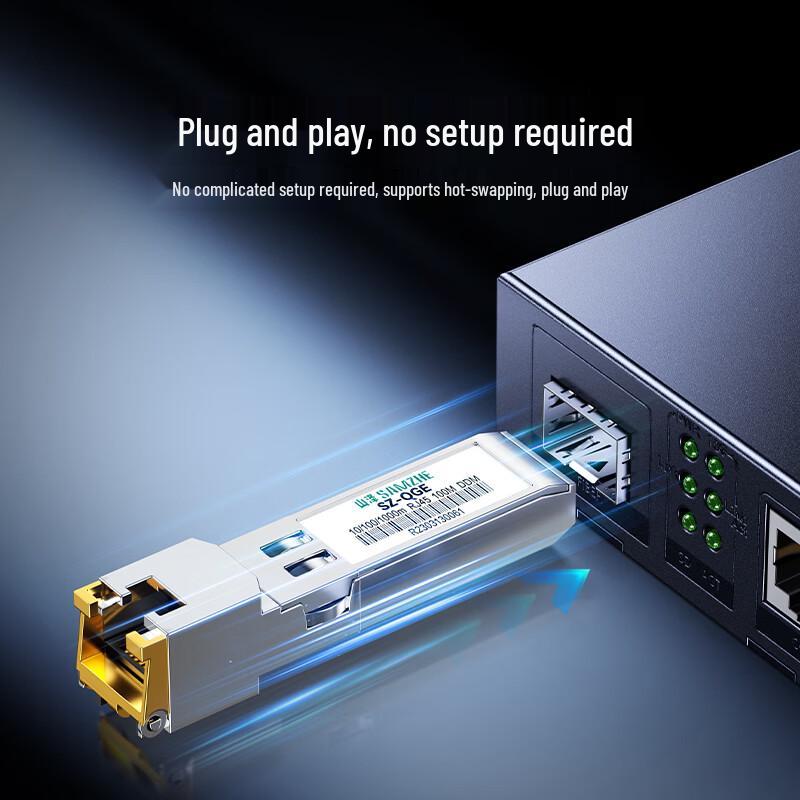 Shan Ze SFP/SFP+ Optical to Ethernet Transceiver Module