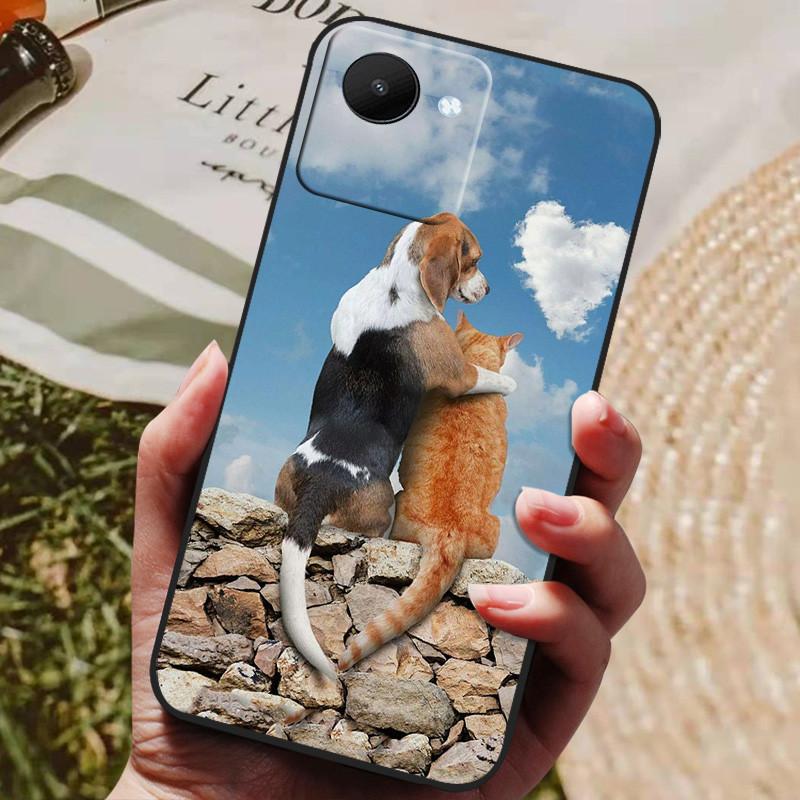 Für Realme C30 Hülle RealmeC30 Weiche Silikon Rückseite Handyhülle Schutzhülle für Realme C30 Fundas C 30 RMX3581 Coque