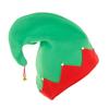 Plush Elf Hat Metal Bell Ornament Christmas Hat Classic Christmas Headwear  Gift Giving