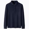 Shanshan Men's Thermal Brushed Fleece Polo T-Shirt
