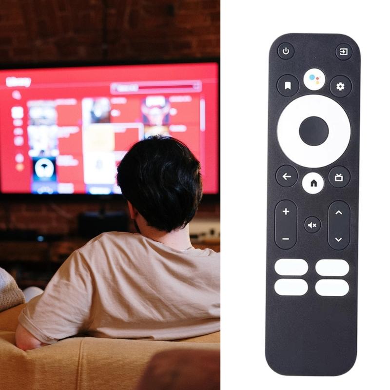 Ergonomic Remote Control Repair for KM2 PLUS 11.0 TV Set-top Box Offer Easy Grip and Full Functionality