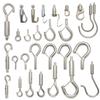 Steel Wire Rope Lock Feeder Safety Hook with Buckle for Picture Hanging