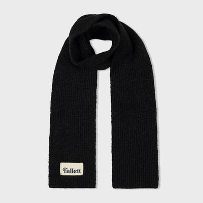 FALLETT Wool Muffler Black