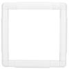 Plastic Cross Stitch Frame Handhold Design Sewing Supplies Embroidery Hoop  For Cross Stitching