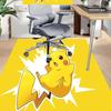 Pikachu Energy Burst Carpet For Playroom Bedroom Living Room Sofa Home Decorkids Game Area Rug Nonslip Floor Mat