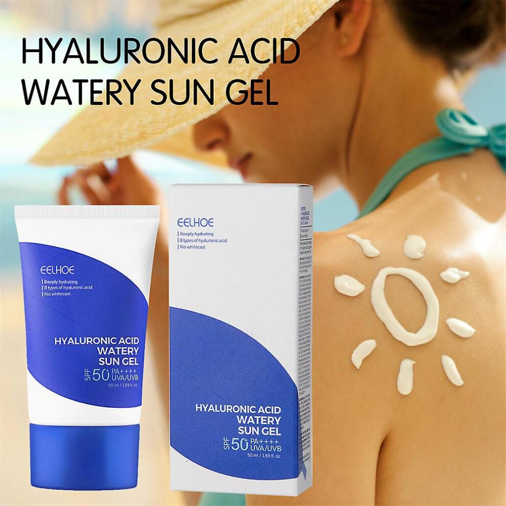 Hyaluronsäure Wässriges Sonnengel Feuchtigkeitsspendendes Sonnenschutzmittel 50ml