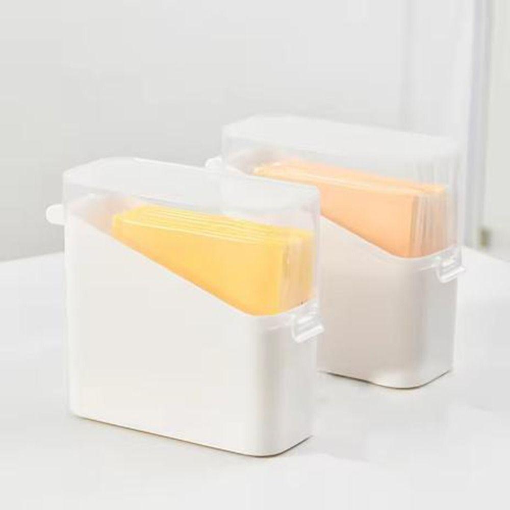 2Pcs Plastic Coffee Tea Bag Storage Box Leakproof Cheese Keeper Seasoning Storage Box Dormitory