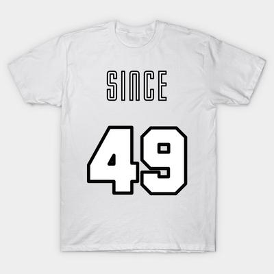 T Shirt Women Together Since 19 49 Harajuku Print Kawaii Tshirt Summer Short Sleeve Female T-Shirt Top Tee