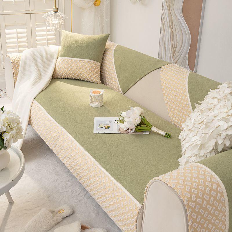Nordic Sofa Cushion Four Seasons Universal Fashion Simple Non-Slip Mat Affordable Luxury Style All-Inclusive Sofa Cover