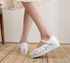 Wanqing 2024 Summer Embroidered Hanfu Women's Bow Shoes with Inner Lift