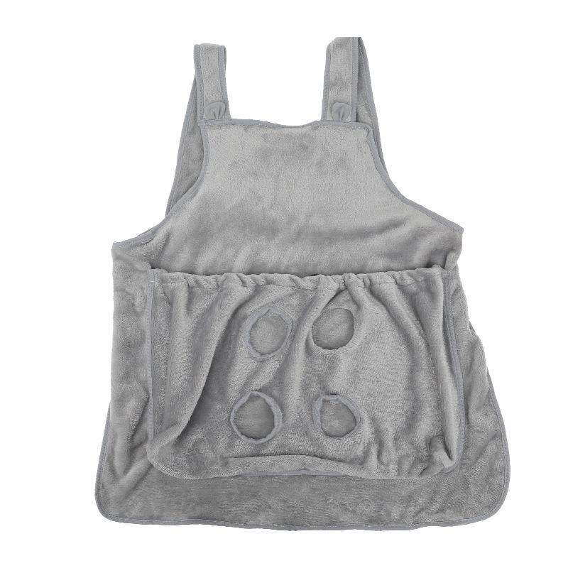 Cat petting apron, cat-holding clothing, non-stick fur cat clothes, cat bib cover, anti-scratch gear, cat petting tools, special clothing petting Average Size