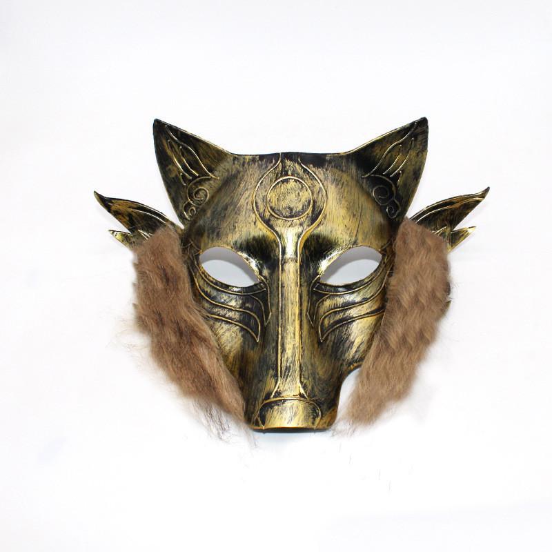 Halloween Wolf Mask For Costumes And Party Decorations With Plastic Material For Themed Events