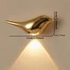 Small Bird Wall Light With Rechargeable Led Sensor For Kids Bedroom Decor
