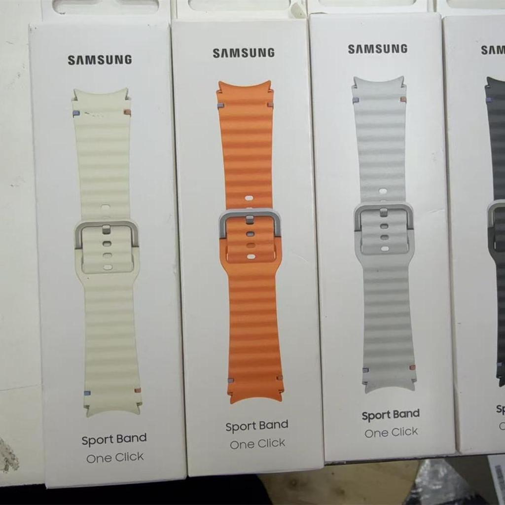 Samsung Galaxy Watch 7, 6, 5, 4 Serie Sportarmband Nylon Smartwatch Ersatzarmband für Herren und Damen S/M M/L