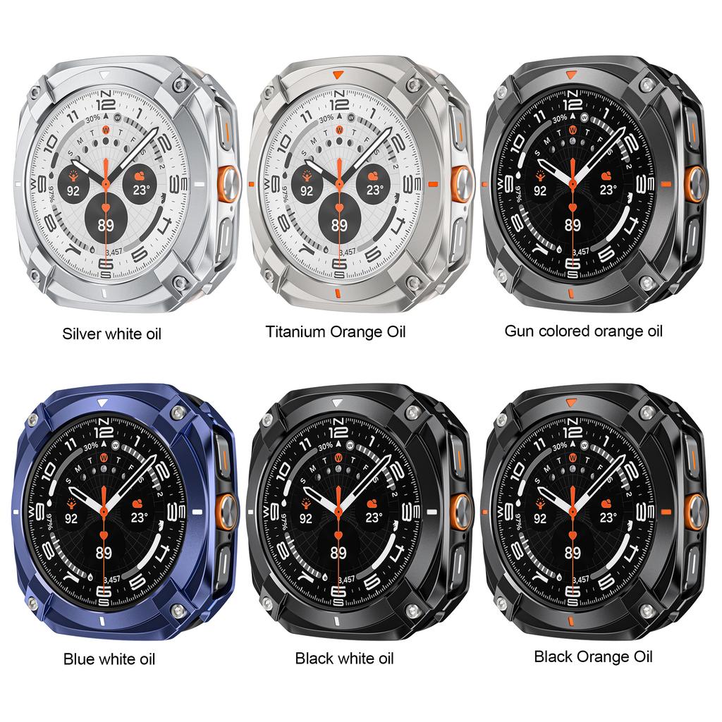 Luxury Armor Aluminium Alloy Case Cover For Samsung Galaxy Watch 7 Ultra 47mm Protective Metal Bumper for Samsung Galaxy Ultra 2025