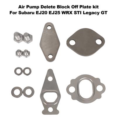 Air Pump Delete Block Off Plate Kit For Subaru EJ20 EJ25 WRX STI Legacy GT