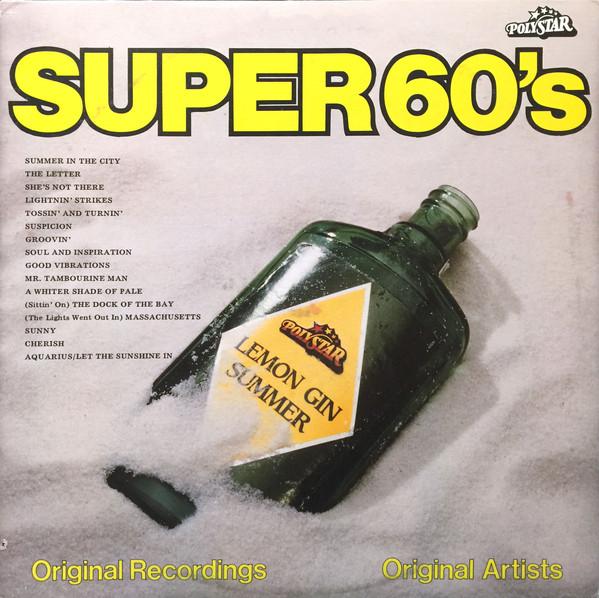 Виниловая пластинка РАЗЛИЧНЫЕ Super 60s PTV1036 Polystar 1984 Канада Рок Б/у